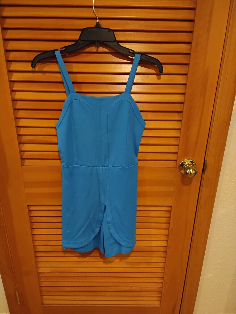 2/$15 NWT Girls 14 Blue Romper Firm Price